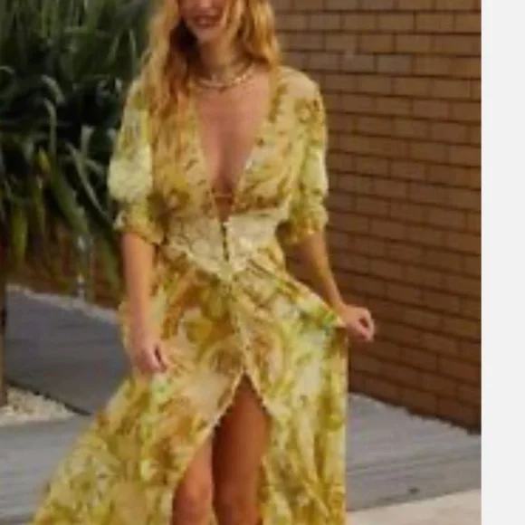 Chasing Unicorns Hello Goodbye Duster Dress, OS - Picture 2 of 7